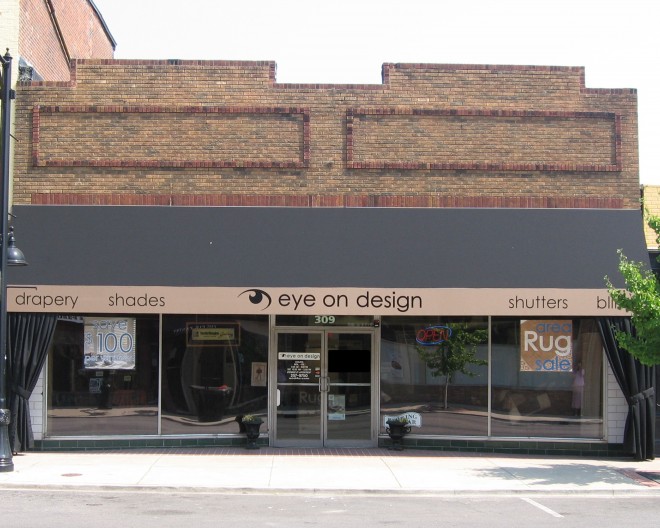 Eye on Design Store Front - A St. Louis Window Treatment Company