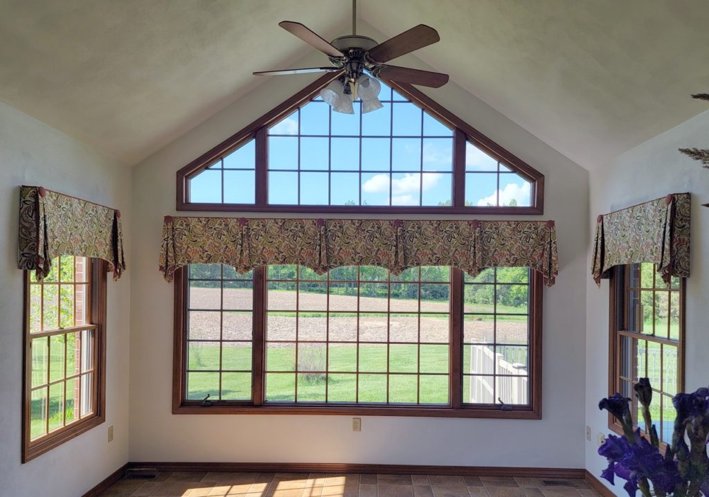 vaulted ceiling valance