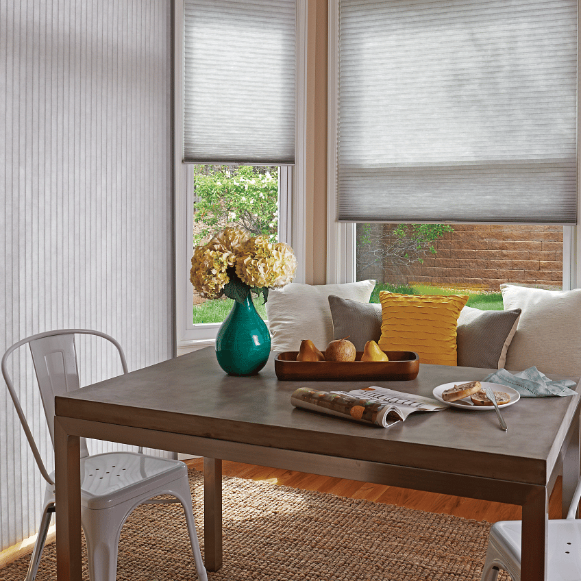 Hunter Douglas shades at Eye on Design in Belleville, Illinois